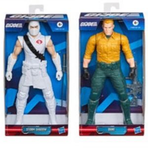 GI JOE Olympus Series DUKE & STORM SHADOW 9" Action Figures NEW Lot of 2